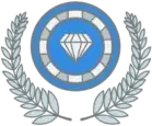 VIP-emblem med diamant